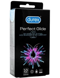 Prezervatīvi Durex Perfect Glide 10 gab. kastīte